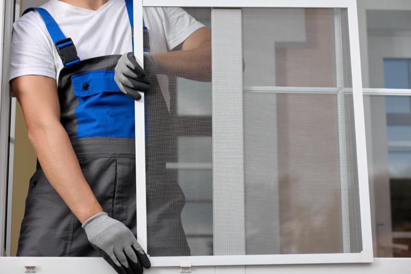 Office Window Spraying